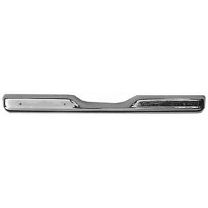 GMK4142800632 1963-1966 CHEV GMC PICKUP C/K AND SUBURBAN BUMPER FACE BAR REAR- CHROME- FLEETSIDE/WIDESIDE- WITH LICENSE HOLE