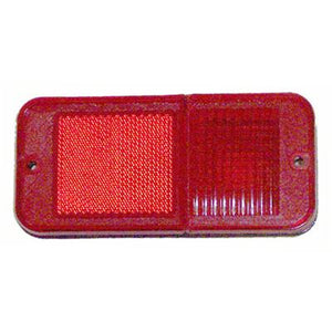 GMK414362568 DRIVER OR PASSENGER SIDE REAR RED MARKER LIGHT ASSEMBLY WITHOUT CHROME TRIM