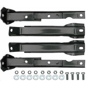 GMK4143807671S BUMPER BRACKET SET REAR- SWB 4WD- WITH HARDWARE- 4-PIECES