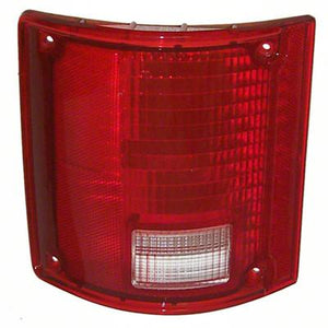 GM2800121 DRIVER SIDE TAIL LIGHT LENS- WITHOUT CHROME TRIM- FLEETSIDE