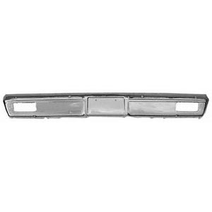 GMK4145000813 1981-1982 CHEV BLAZER FRONT BUMPER- CHROME- WITHOUT PAD HOLES