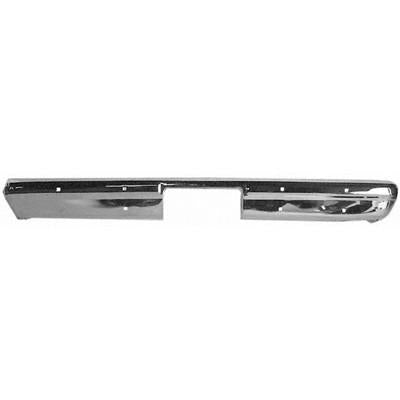 GMK4145800813 CHROME REAR BUMPER FACE BAR WITHOUT HOLE FOR FLEETSIDE MODELS