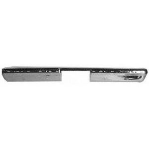 GMK4145800814 CHROME REAR BUMPER FACE BAR WITH HOLE FOR FLEETSIDE MODELS