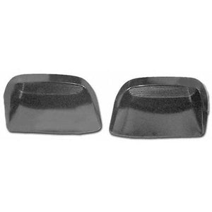 GMK432025567S 1967-1969 PONTIAC FIREBIRD DRIVER AND PASSENGER SIDE PAIR OF HOOD SCOOP INSERTS FOR MODELS WITH 400 V8 EXCEPT RAM AIR