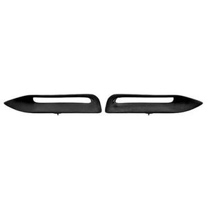 GMK432025569P 1969-1969 PONTIAC FIREBIRD 2-PIECE SET OF FIBERGLASS HOOD SCOOP INSERTS FOR TRANS AM MODELS