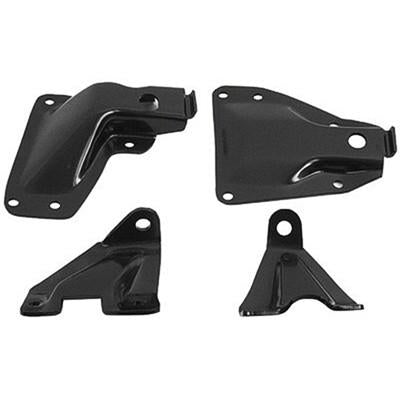 GMK4320335672S 1967-1969 PONTIAC FIREBIRD 4-PIECE ENGINE MOUNT BRACKET SET FOR MODELS WITH V8 ENGINE