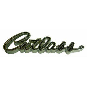 GMK4532130682 1969-1969 OLDSMOBILE CUTLASS FENDER SCRIPT- inCUTLASSin