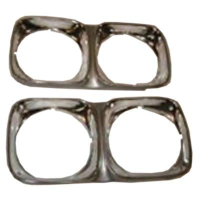 GMK453306070P 1970-1970 OLDSMOBILE CUTLASS HEAD LIGHT BEZEL LH/RH PAIR [2]