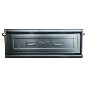 GMK494282563 1954-1986 GMC PICKUP C/K TAILGATE SHELL WITH GMC LETTERING FOR STEPSIDE PICKUPS- CAN FIT 1954-62 BUT HAS INCORRECT LOGO