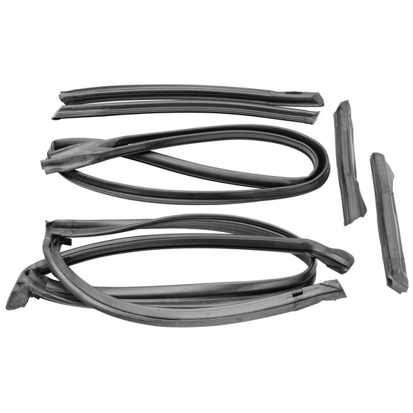 Kit, includes horizontal and vertical roofrails, rear bow seal, header seal for 87-92 Chevrolet Camaro, Pontiac Firebird