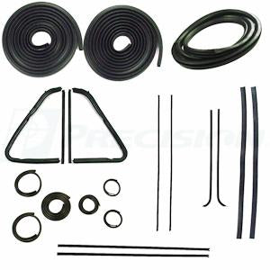 CWK 1112 54 1954 - 1955  GMC and Chev Pickup - Complete Weatherstrip Kits  No Trim Groove