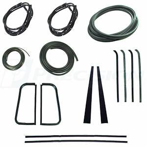 CWK 1111 55 1955 - 1959  GMC and Chev Pickup - Complete Weatherstrip Kits  Trim with Groove
